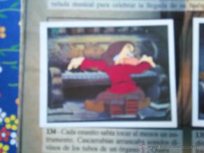 Collezionismo Figurine antiche: BLANCANIEVES DISNEY PANINI 134